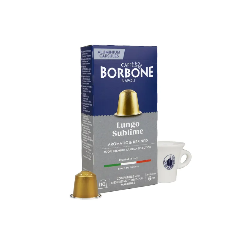 Caffe Borbone - NESPRESSO® Compatible - Lungo Sublime - 100% Arabica - Value Packs