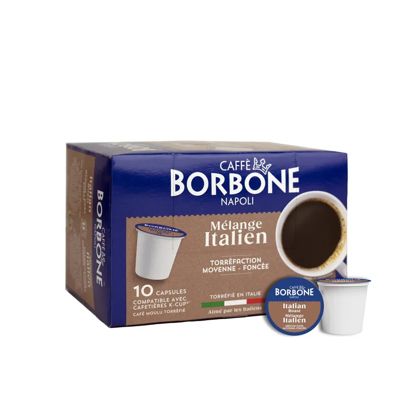 Caffe Borbone - K-Cup® - Italian Roast - Medium Dark Roast