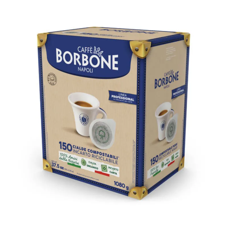 150 Cialde Caffè Borbone in Carta Filtro ESE 44mm