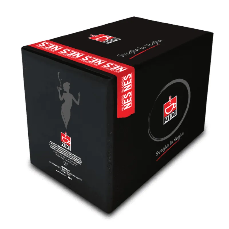 100 Capsule Caffè Zito Compatibili con Macchine Nespresso