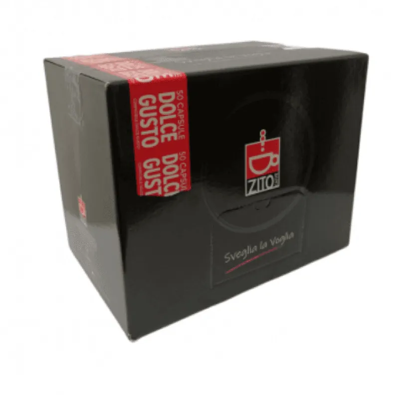 50 Capsule Caffè Zito Compatibili con Macchine Dolce Gusto