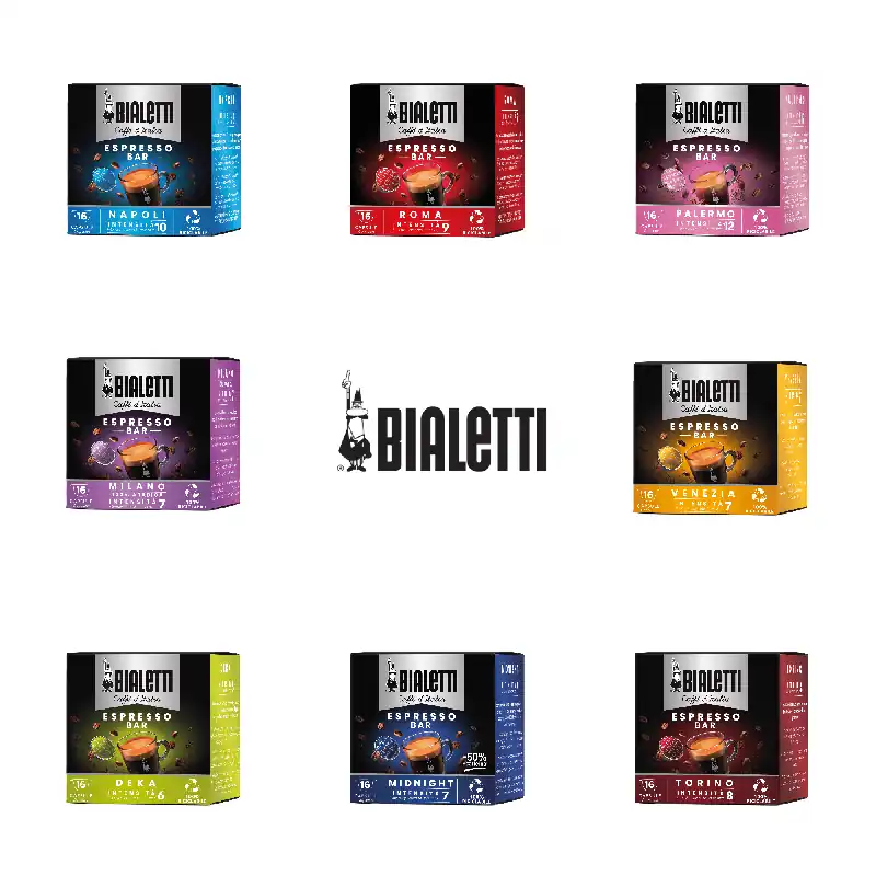 16 Capsule Caffè Originali Bialetti