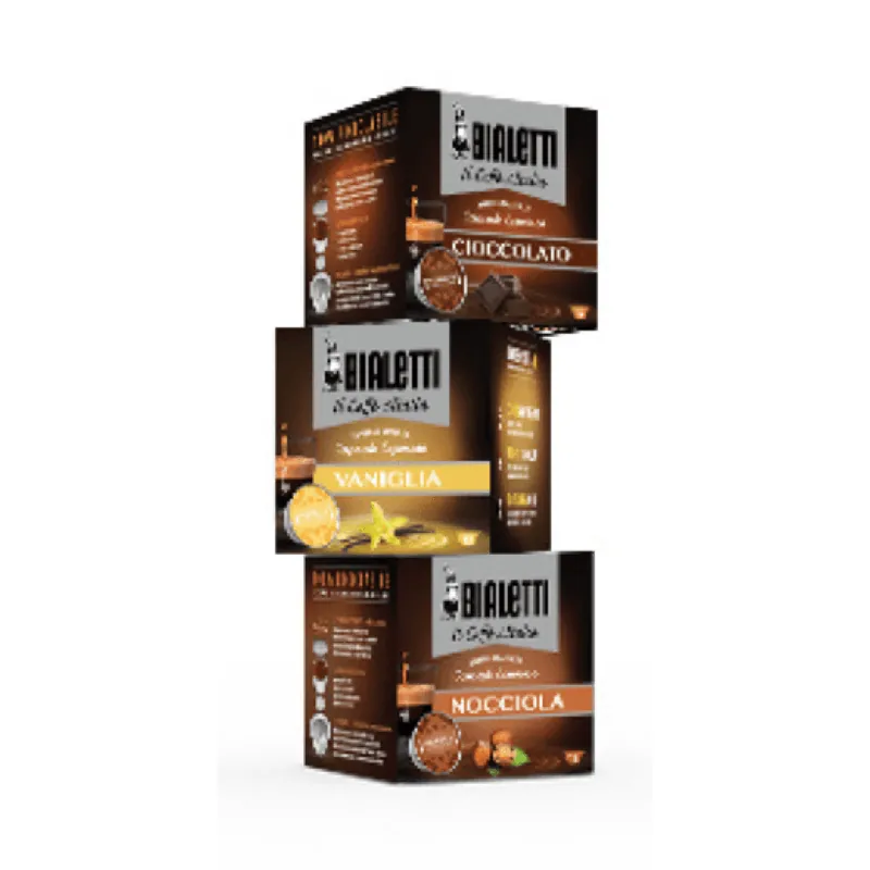 12 Capsule Solubili Originali Bialetti in Alluminio