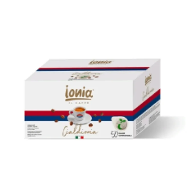 50 Cialde Caffè Ionia Cialdionia in Carta Filtro ESE 44mm