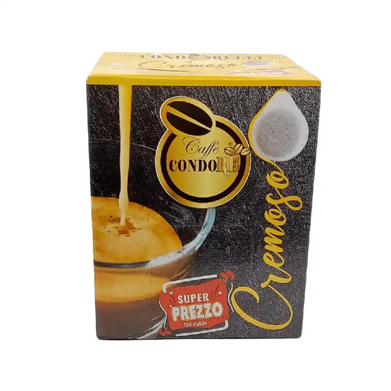 150 Cialde Caffè Strazzulla (Ex CondoRè) in Carta Filtro ESE 44mm