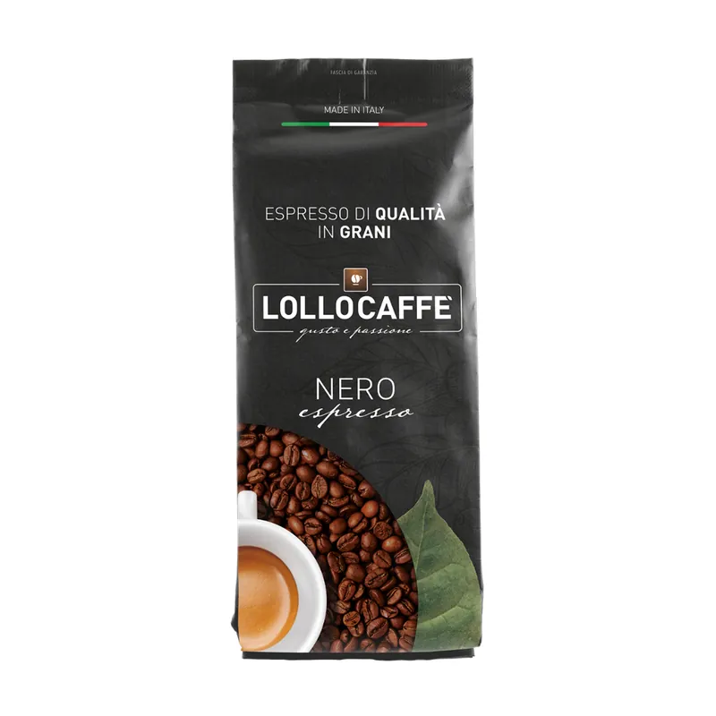 1 Kg Caffè in Grani Lollo Miscela Nera