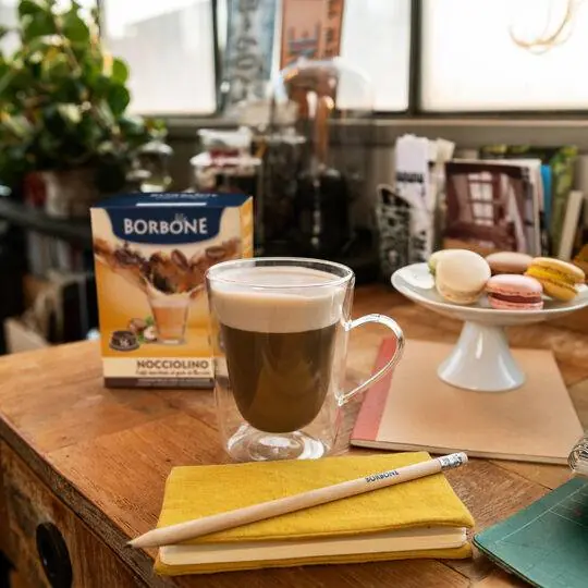 16 Capsule Solubili Borbone Compatibili con Macchine Lavazza A Modo Mio