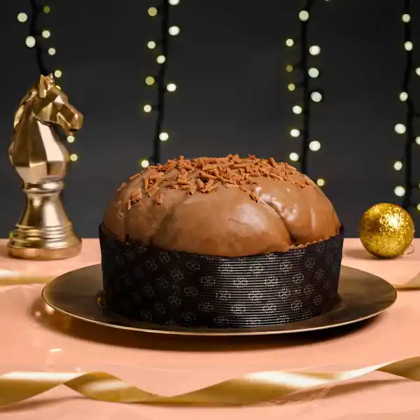 Panettone Artigianale Nerino Farcito con Crema al Caramello Salato 1,2kg