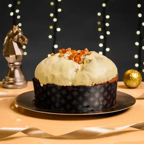 Panettone Artigianale Nerino Farcito con Crema all‘Arancia 1kg