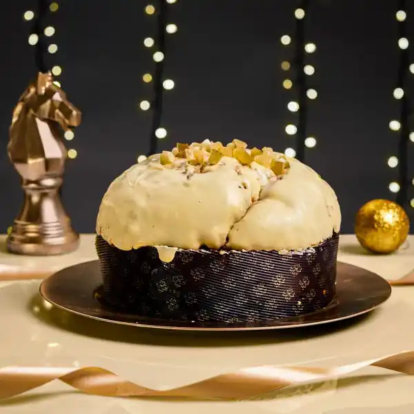 Panettone Artigianale Nerino Farcito con Crema al Limone 1kg