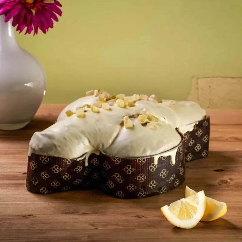 Colomba Artigianale Nerino Farcita con Crema al Limone 1kg