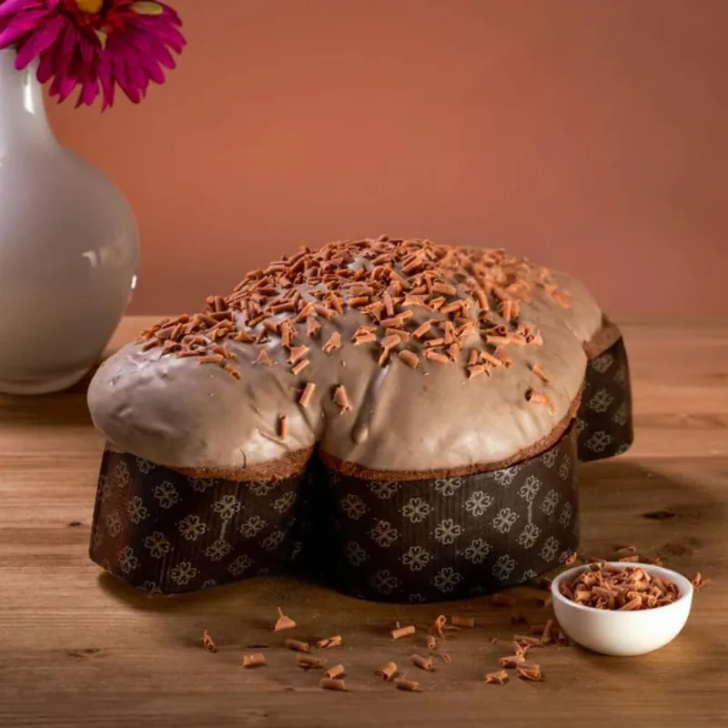 Colomba Artigianale Nerino Farcita con Crema al Caramello Salato 1,2kg