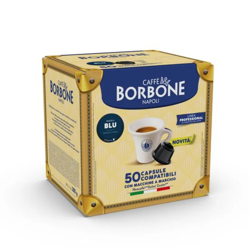 50 Capsule Caffè Borbone Compatibili con Macchine Dolce Gusto