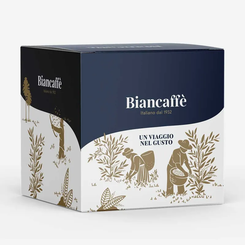 100 Capsule Biancaffè Compatibili con Macchine Lavazza A Modo Mio