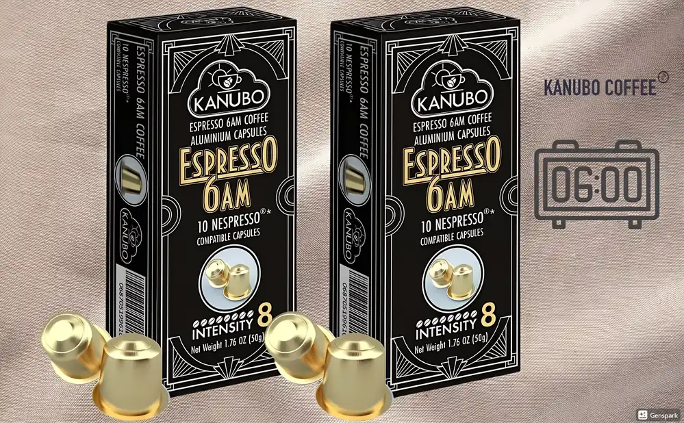 Espresso 6AM Coffee Capsules, 20ct