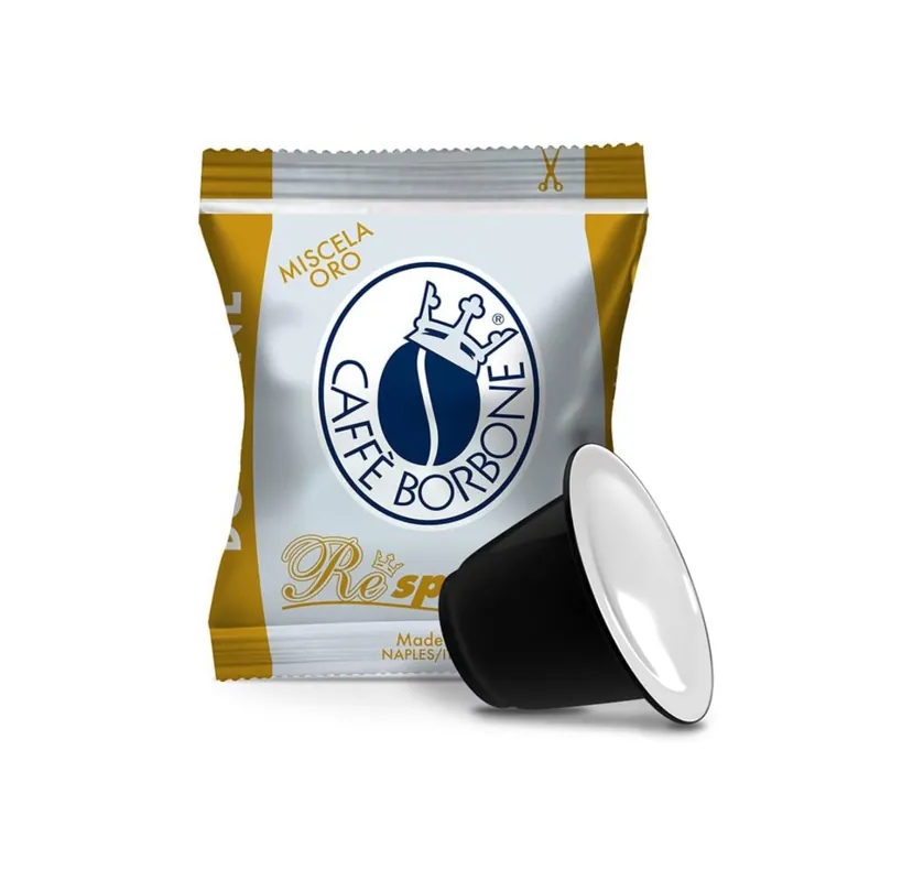 Caffe Borbone Oro Nespresso Original Line Espresso capsules (50ct)