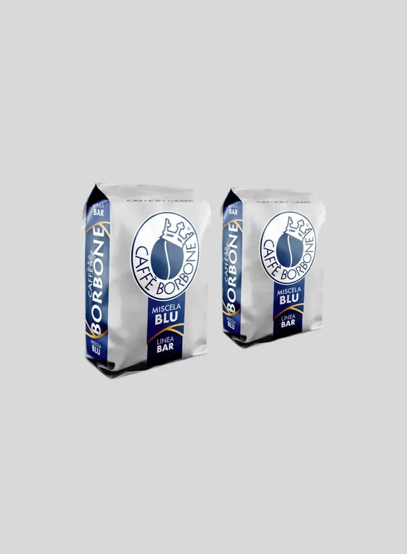 Caffe Borbone Beans (Blue) โ Whole Bean Coffee 2-Pack(Imported from Italy ๐ฎ๐น)
