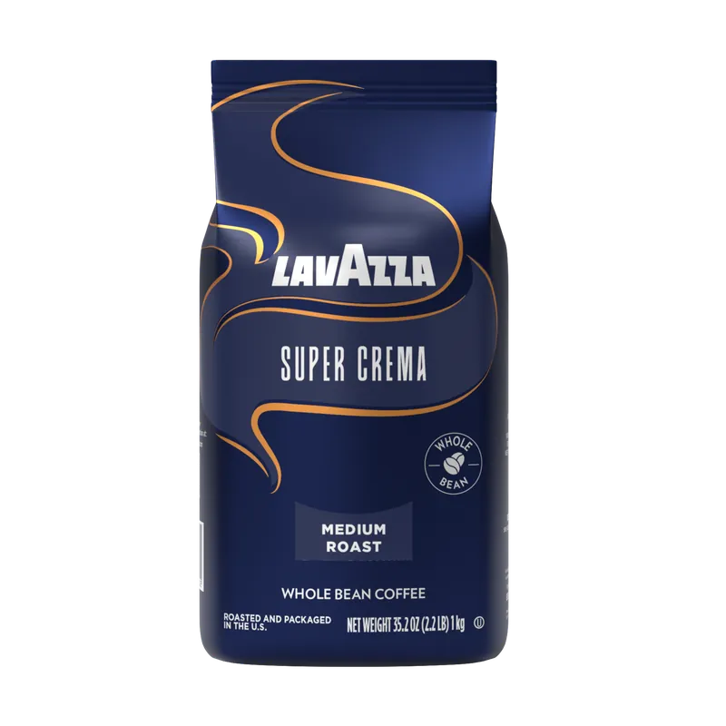 Lavazza Super Crema Whole Bean Coffee
