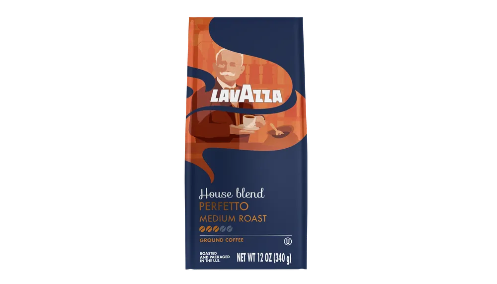 Lavazza House Blend Perfetto Ground Coffee
