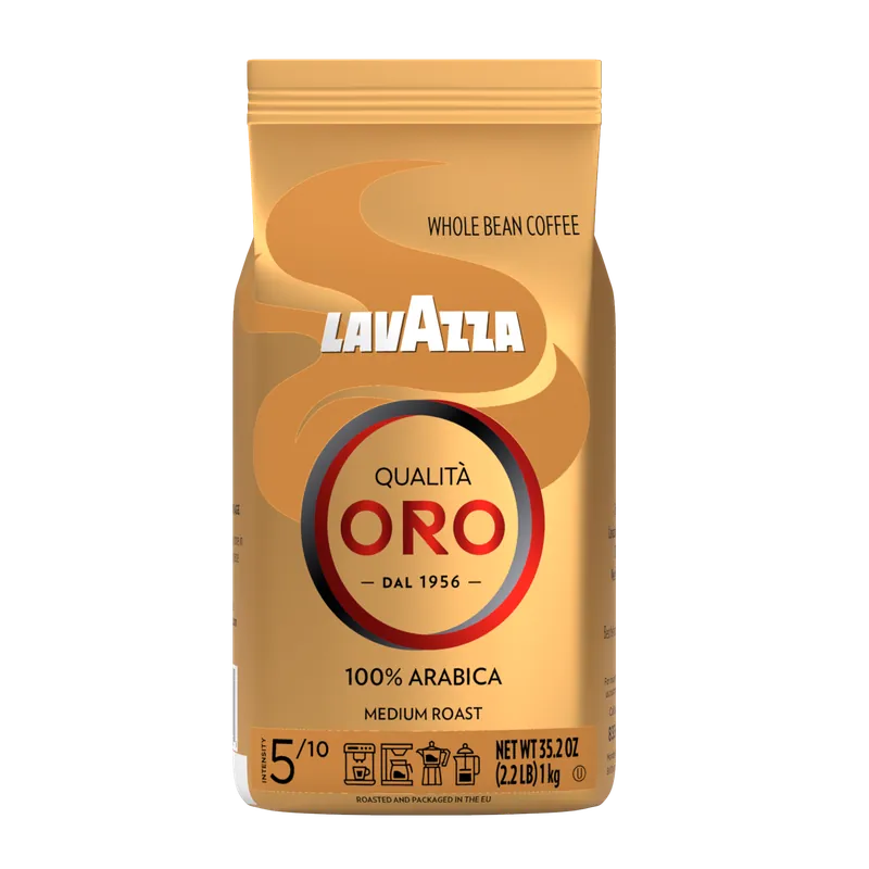 Lavazza Qualità Oro Whole Bean Coffee
