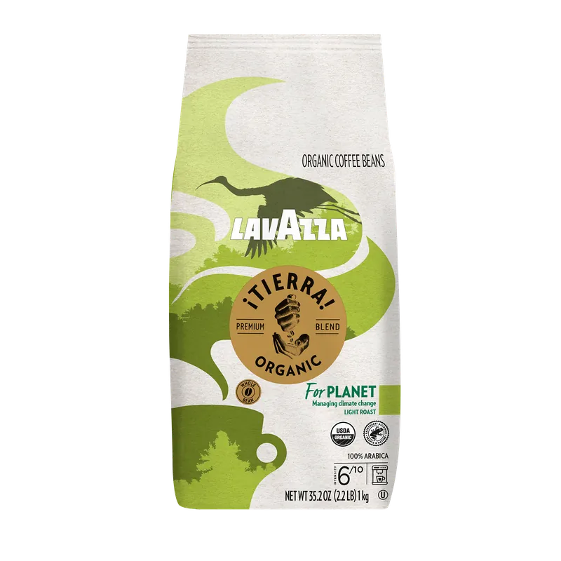 Lavazza ¡Tierra! Organic Whole Bean Coffee