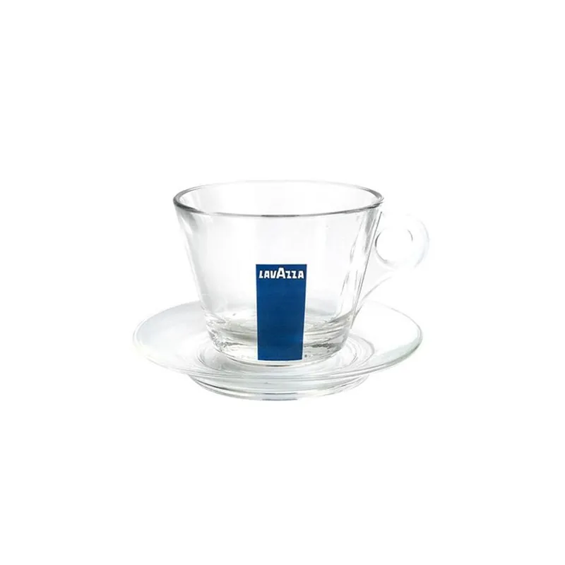 Lavazza Glass Collection Cappuccino Saucer
