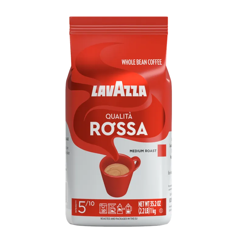 Lavazza Qualità Rossa Whole Bean Coffee