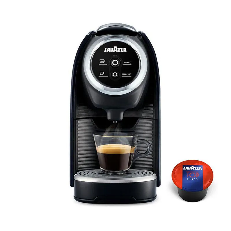 Lavazza Single Serve Classy Mini Espresso Machine LB 300 + 100 Caps.