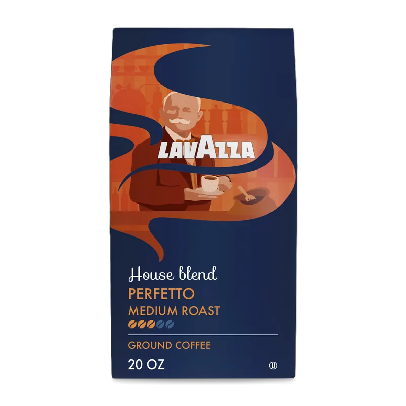 Lavazza House Blend Perfetto Ground Coffee