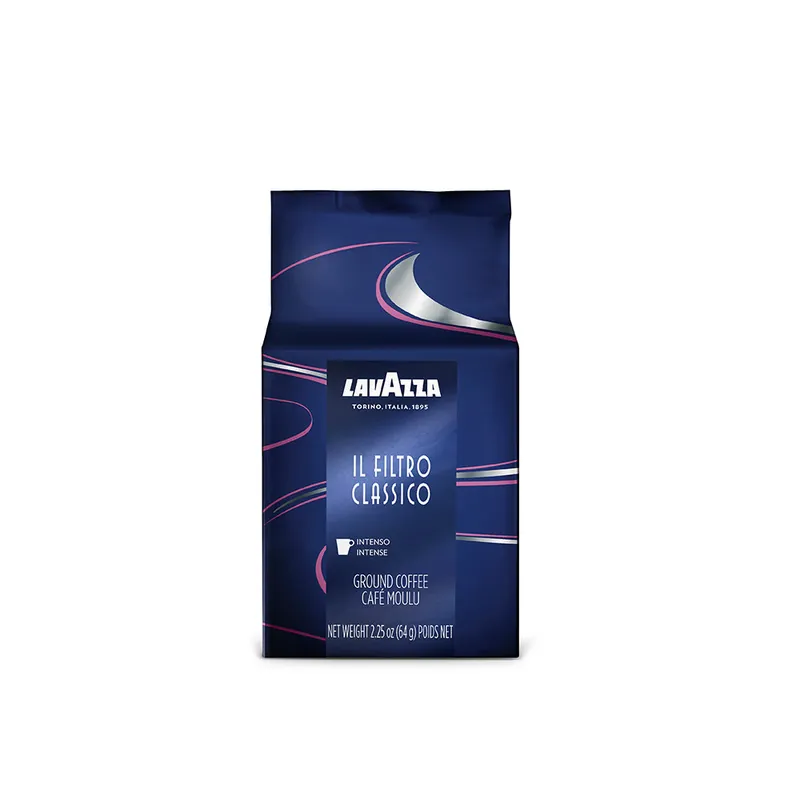 Lavazza Il Filtro Classico Dark Roast Ground Coffee 64g Brick