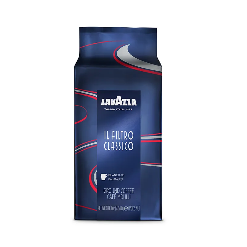 Lavazza Il Filtro Classico Ground Coffee Medium Roast 8oz Brick