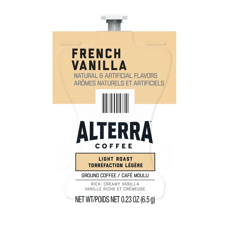 Flavia Alterra® French Vanilla Coffee Freshpacks works only with Flavia® Brewers