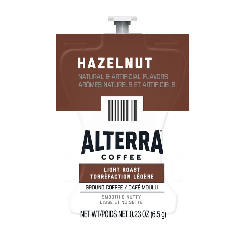 Flavia Alterra Hazelnut Coffee Freshpacks works only with Flavia Brewers