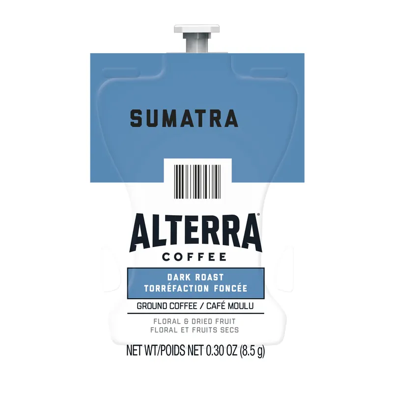 Flavia Alterra® Sumatra Freshpacks works only with Flavia® Brewers