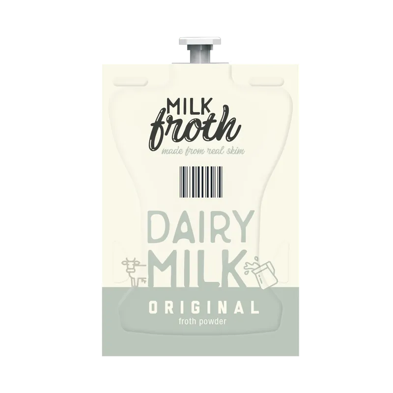 Real Milk Froth Powder Freshpacks works only with Flavia® Brewers