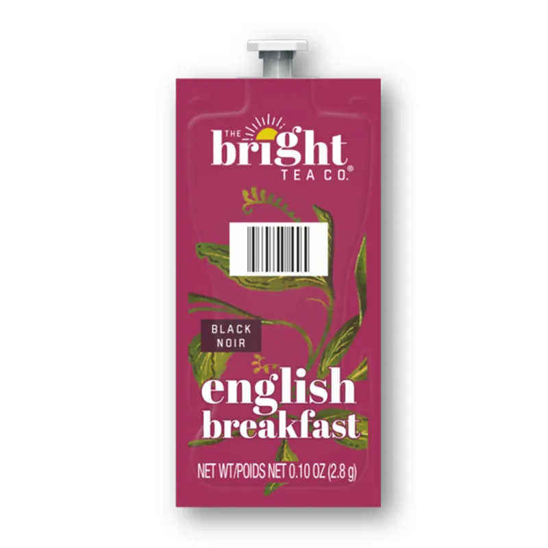 Flavia Bright Tea Co.® English Breakfast Tea Freshpacks works only with Flavia® Brewers