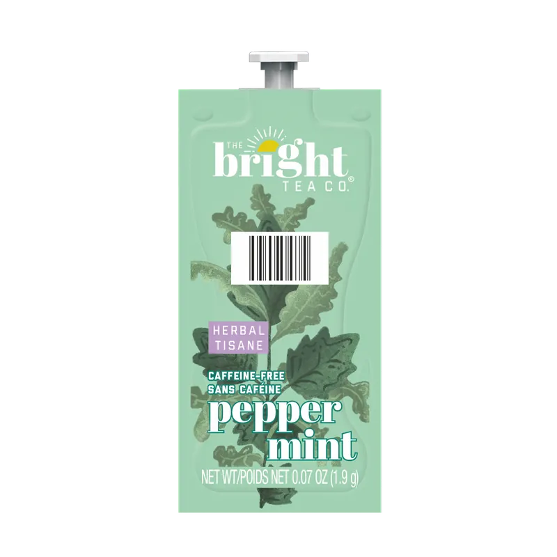 Flavia Bright Tea Co.® Peppermint Herbal Tea Freshpacks works only with Flavia® Brewers