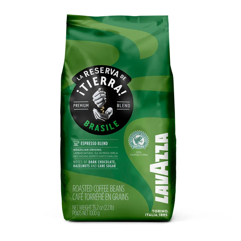 Lavazza La Reserva De !TIERRA! Brasile Green Premium Blend Whole Bean