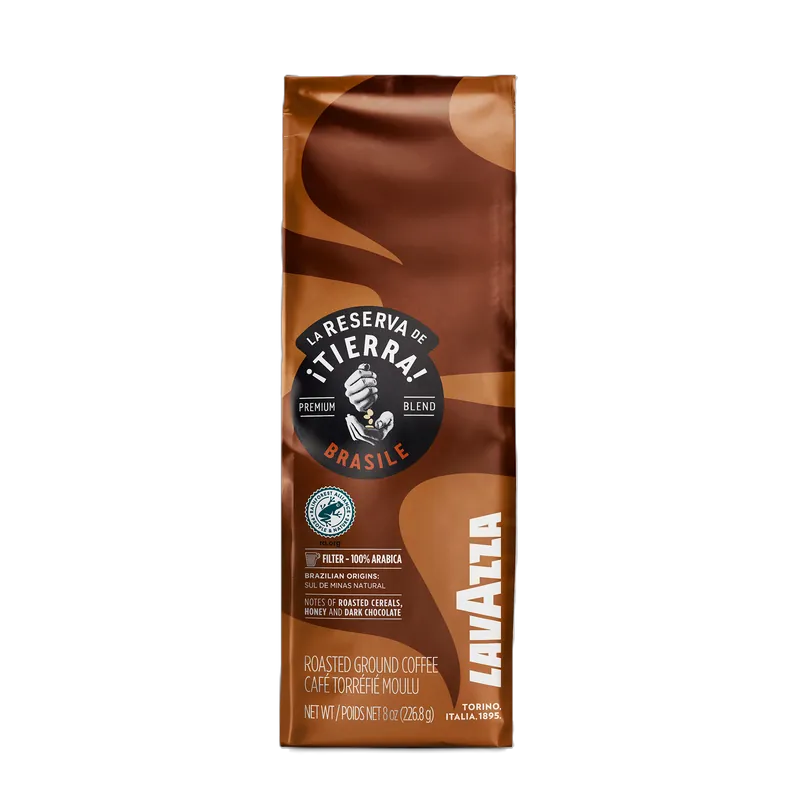 Lavazza La Reserva De !TIERRA! Brasile Filter Premium Ground Coffee