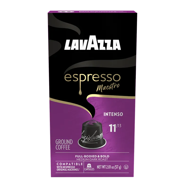 Lavazza Espresso Maestro Intenso Aluminium Compatible Capsules