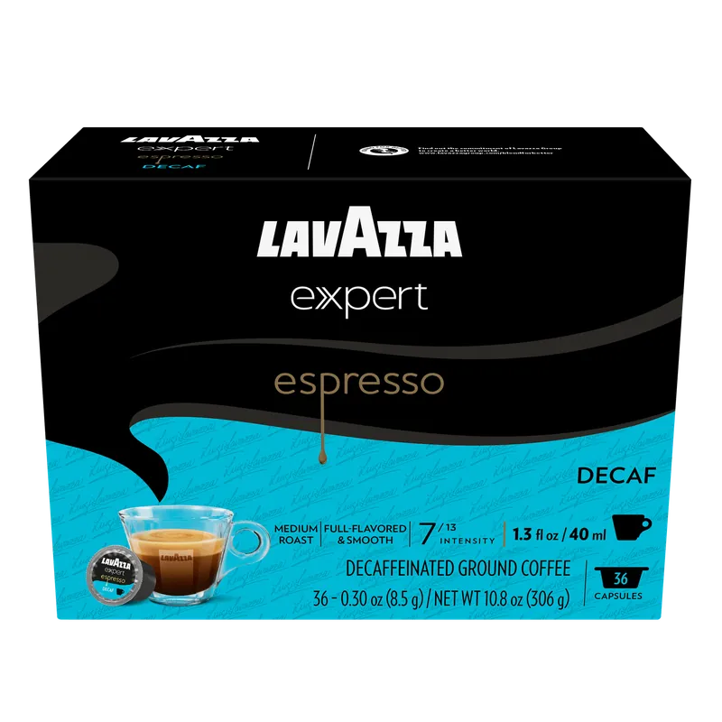 Lavazza Expert Espresso Decaf Coffee Capsules