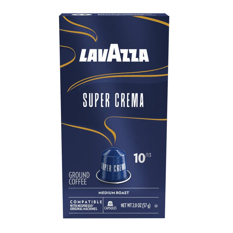 Lavazza Super Crema Aluminum Compatible Capsules
