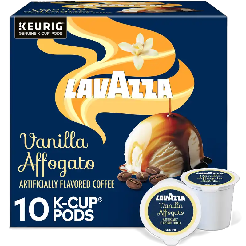 Lavazza Vanilla Affogato Single-Serve Coffee K-Cup® Pods for Keurig® Brewer