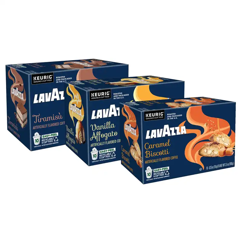 Lavazza Flavored Blend Collection Single-Serve Coffee K-Cup® Pods for Keurig® Brewer