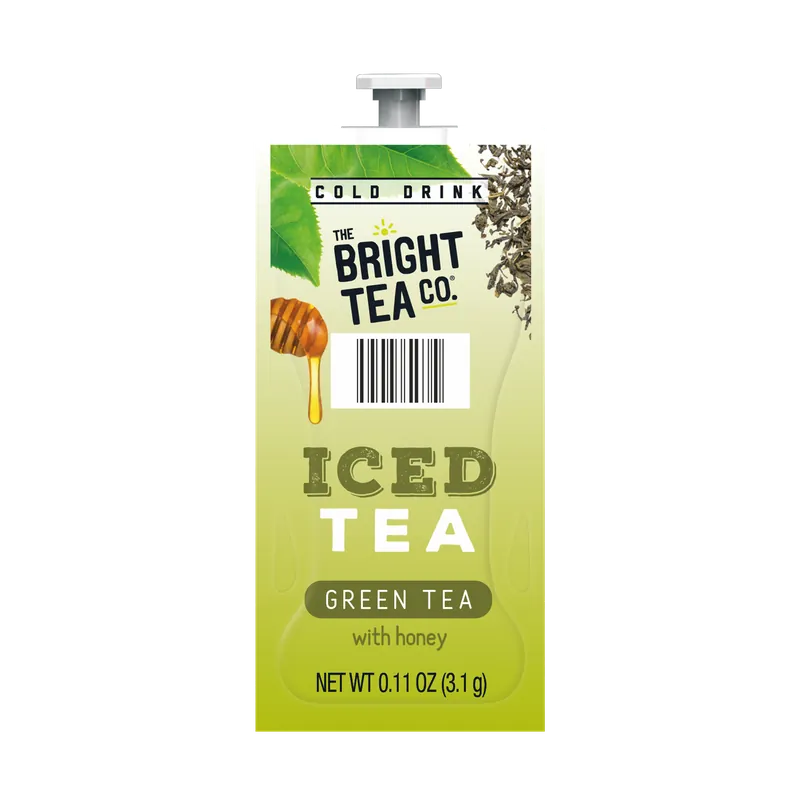 Flavia Bright Tea Co.® Iced Green Tea With Honey Freshpacks works only with Flavia® Brewers
