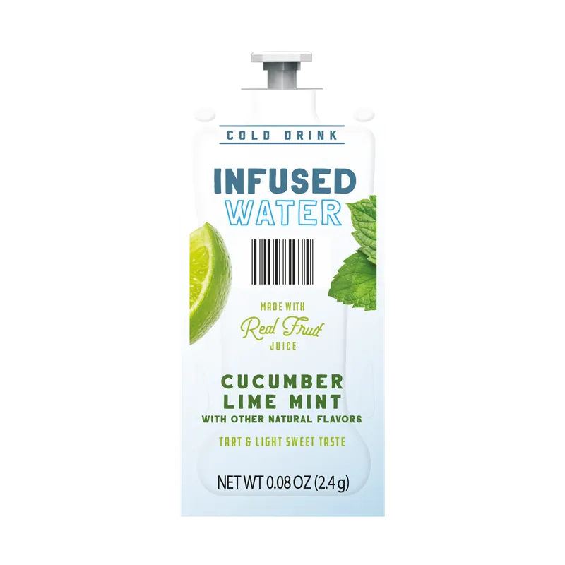 Flavia Cucumber Lime Mint Infused Water Freshpacks works only with Flavia® Brewers