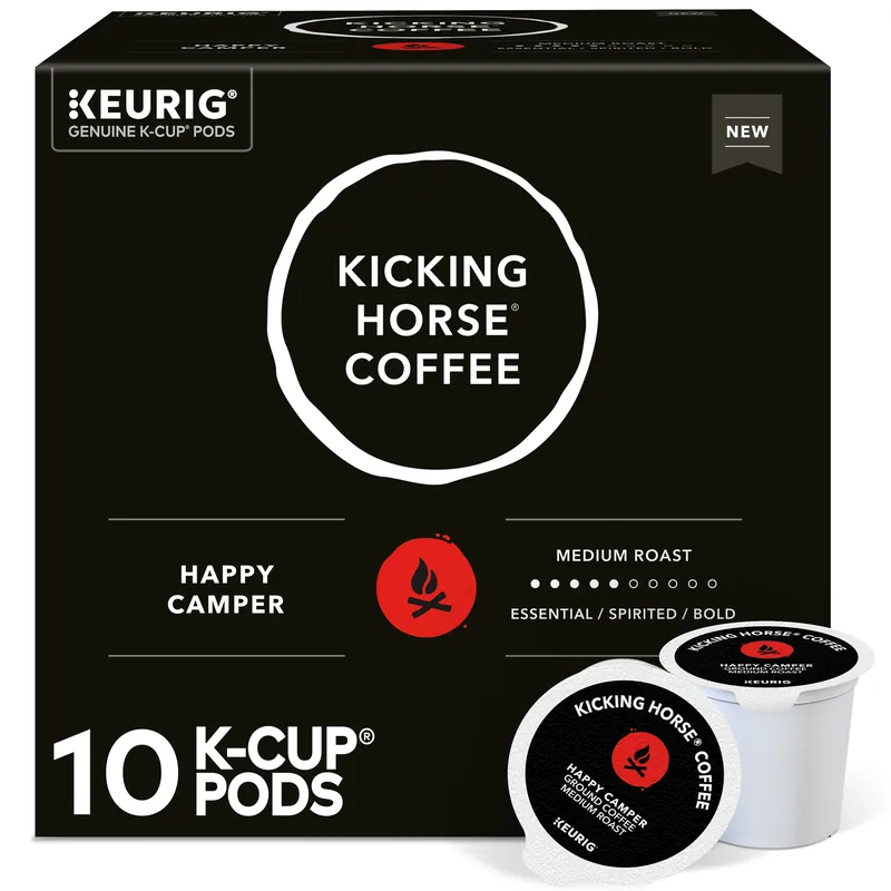 Kicking Horse® Happy Camper® Single-Serve Coffee K-Cup® Pods for Keurig® Brewer