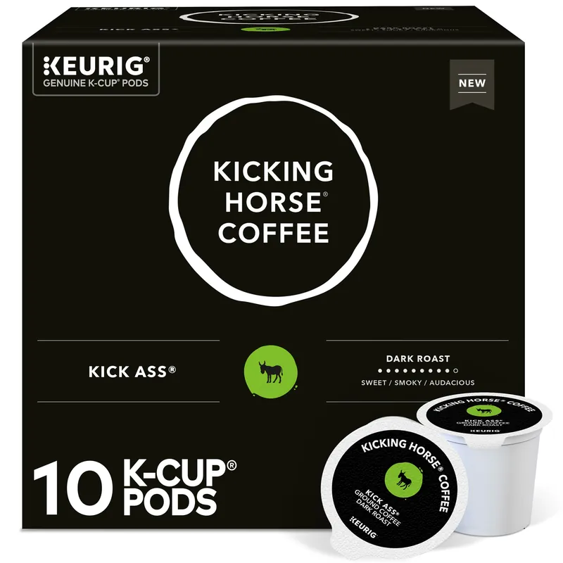 Kicking Horse® Kick Ass® Single-Serve Coffee K-Cup® Pods for Keurig® Brewer