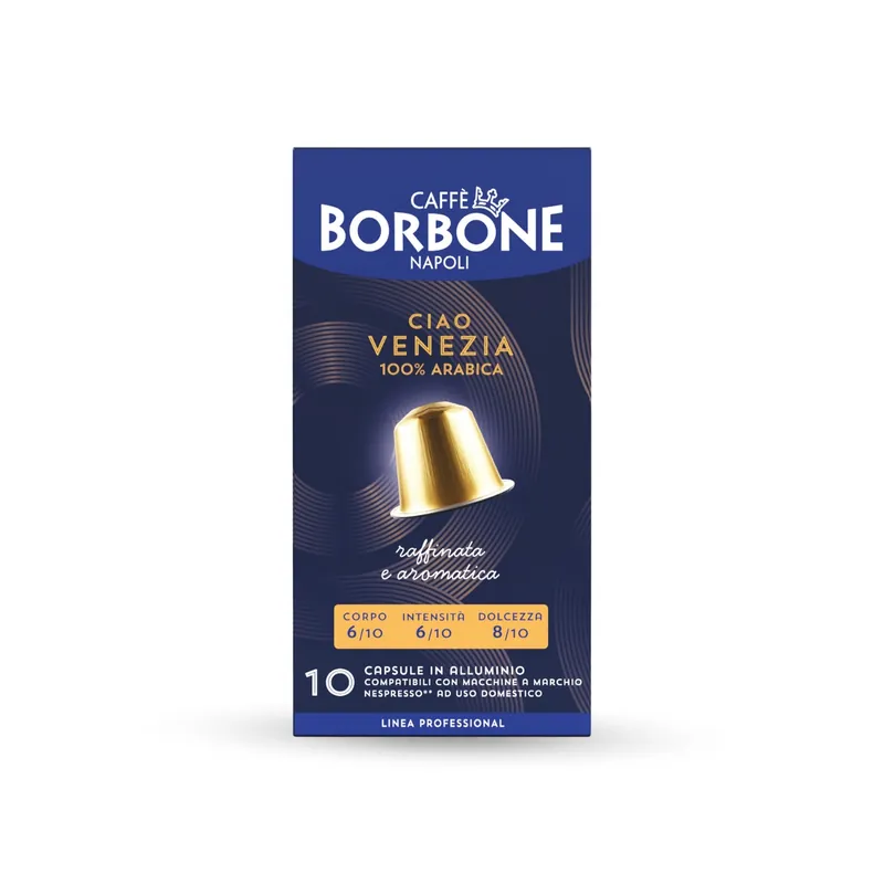 Ciao Venezia Blend - Aluminum Nespresso®* Machine Compatible Capsules