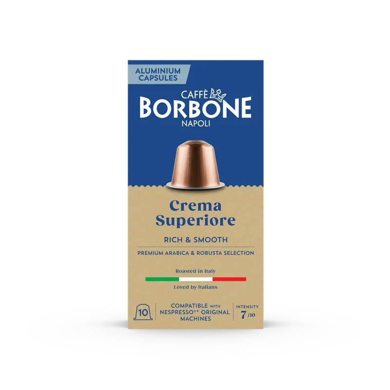 Crema Superiore - Aluminum Nespresso®* Compatible Capsules